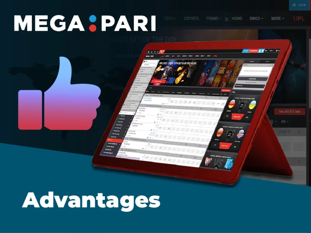 The main advantages of using Megapari