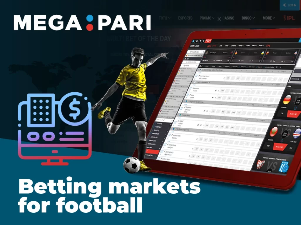 Main football betting markets, list and description 