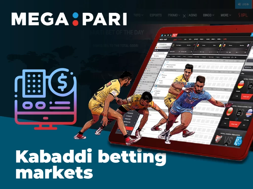 List of the main markets for kabaddi betting
