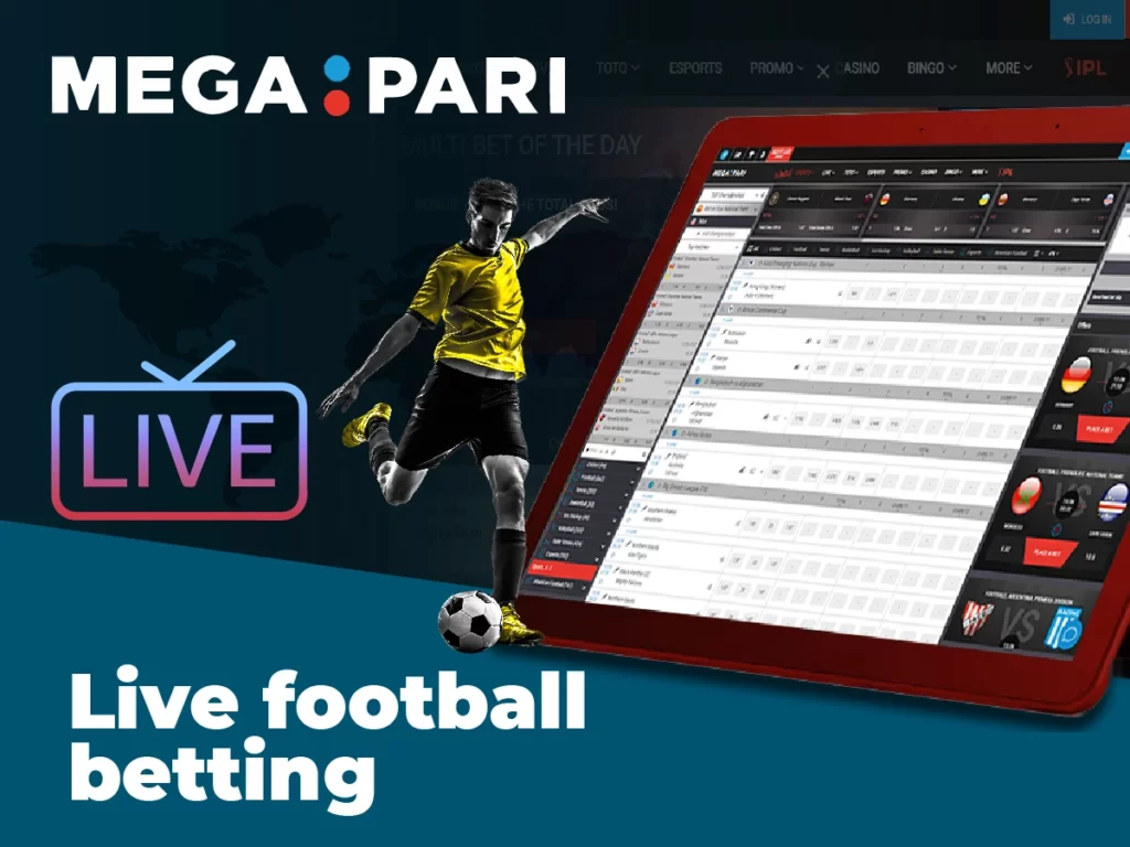 Main live football betting markets 
