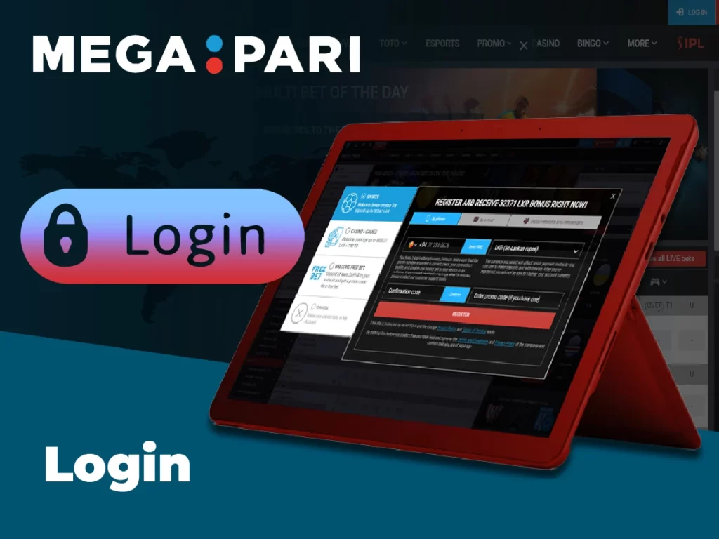 Detailed explanation of how to login to your Megapari account