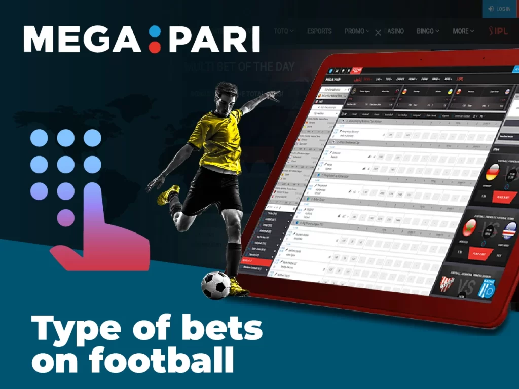 Available bet types, their description 
