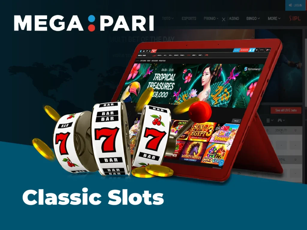 The most popular games in the classic slots category