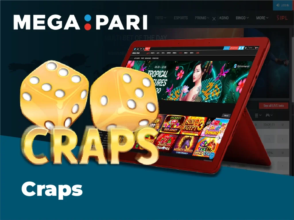 Dice games section and the most popular software providers