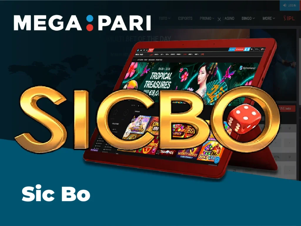 Sic Bo games section and the most popular software providers